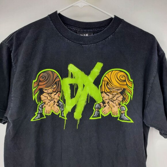 Vintage WWE DX D-Generation X Shawn Michaels Triple H Wrestling Shirt Medium - Picture 9 of 9